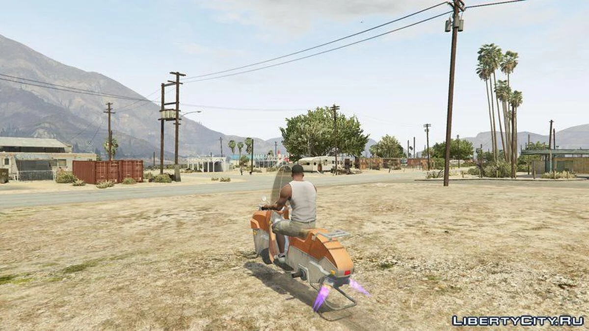 Дизельпанковый летающий мотоцикл [Add-On] / GTA 5