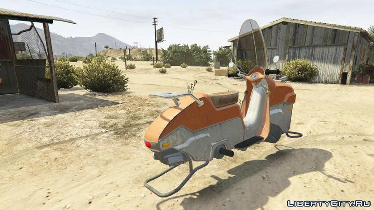 Дизельпанковый летающий мотоцикл [Add-On] / GTA 5