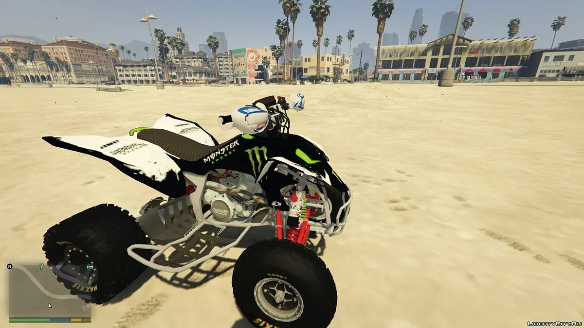 Yamaha 450 QUAD [Add-on] 1.1 / GTA 5