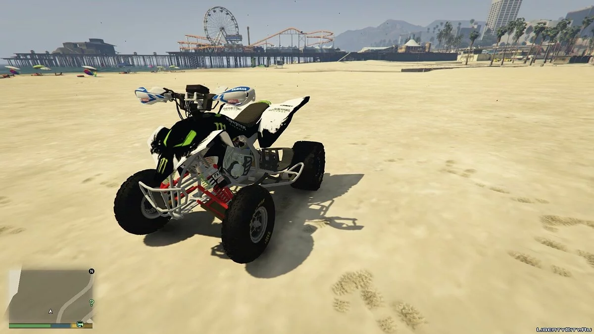 Yamaha 450 QUAD [Add-on] 1.1 / GTA 5