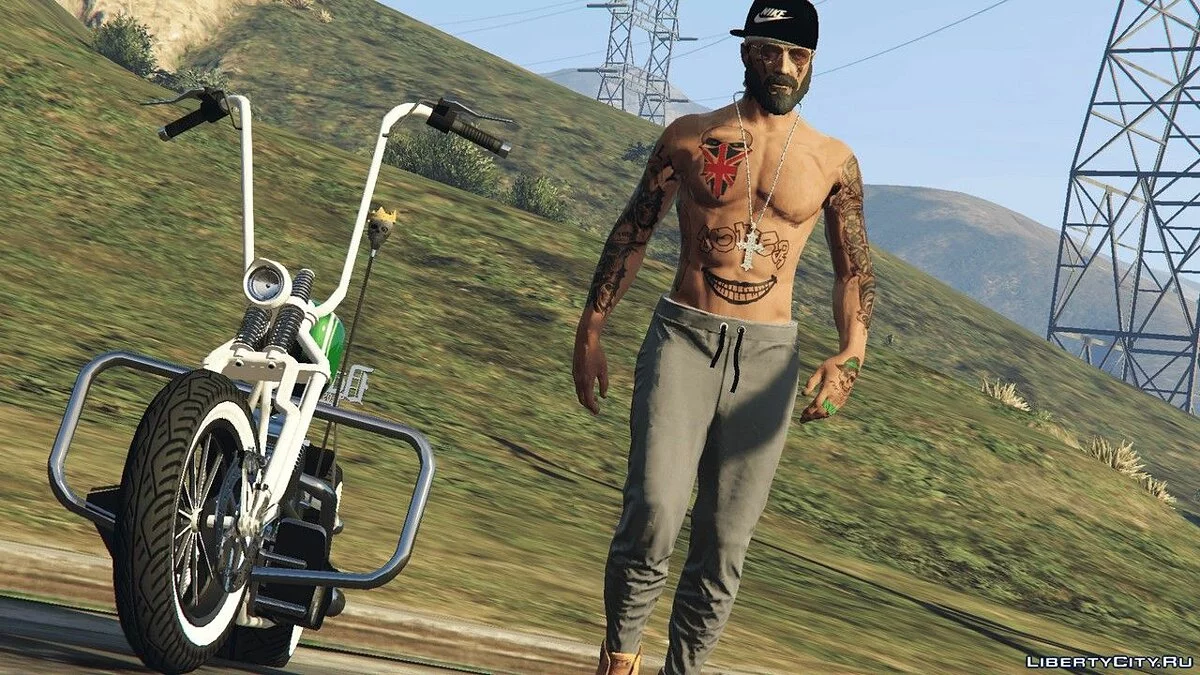 Angle Grinder Custom Built Zombie Bobber / GTA 5