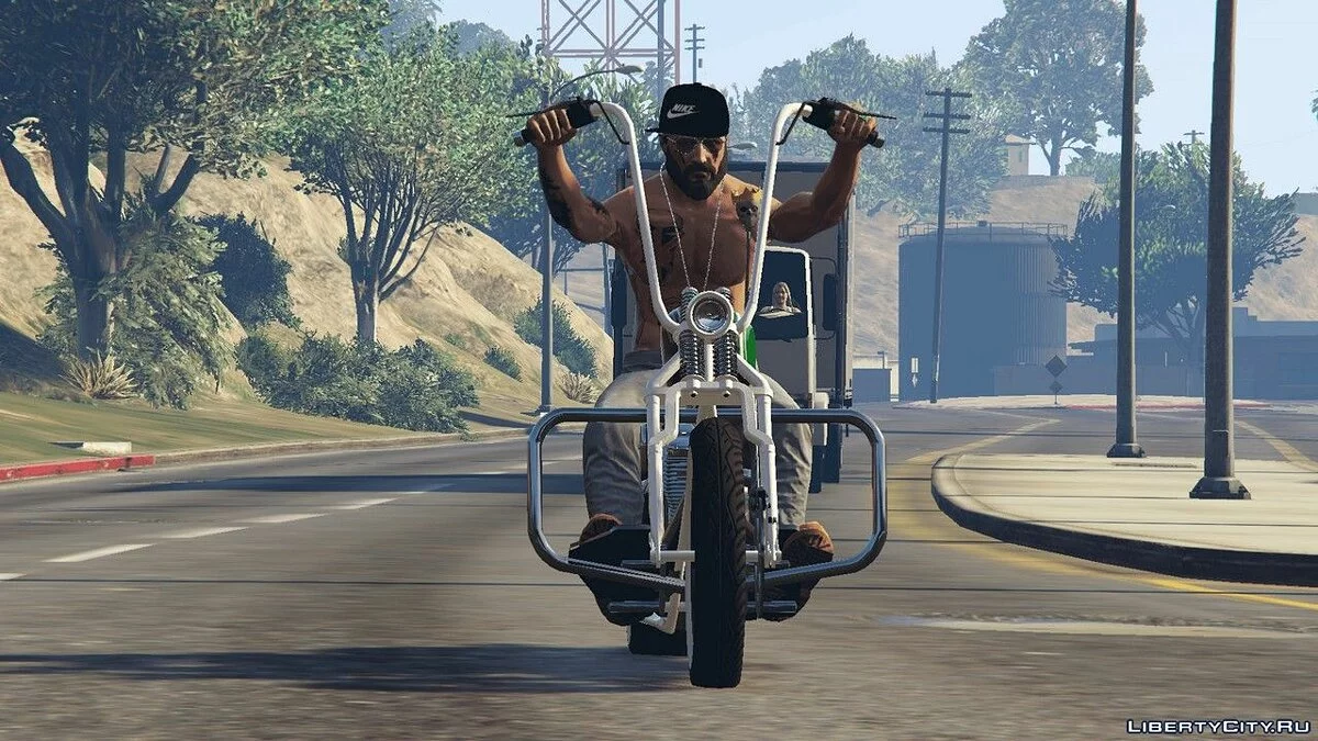 Angle Grinder Custom Built Zombie Bobber / GTA 5