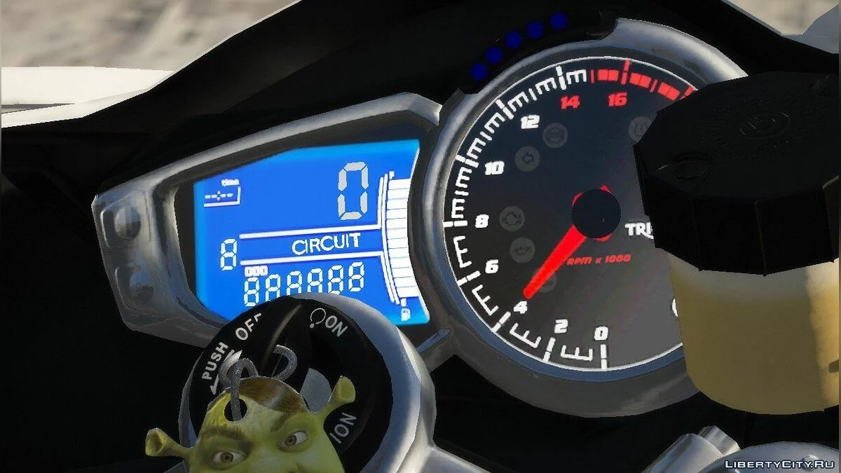 DAYTONA 675 2014 [ADD-ON/DIALS] 1.0 / GTA 5
