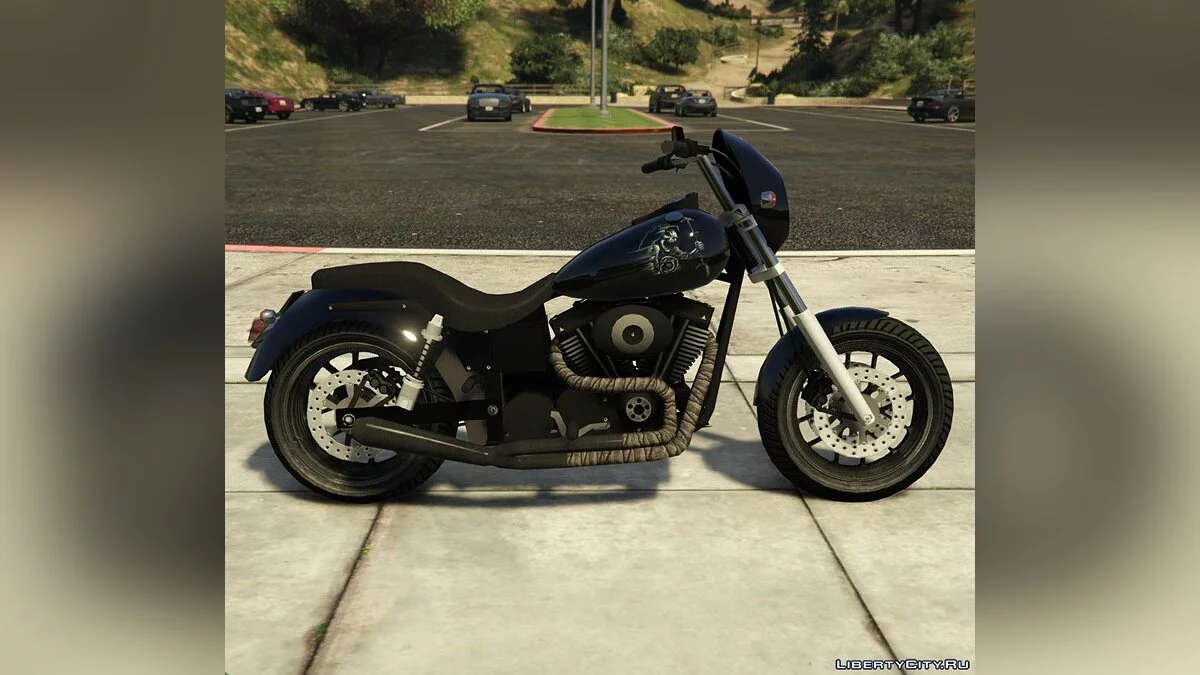 Мотоцикл Jax's Dyna - сыны анархии / GTA 5