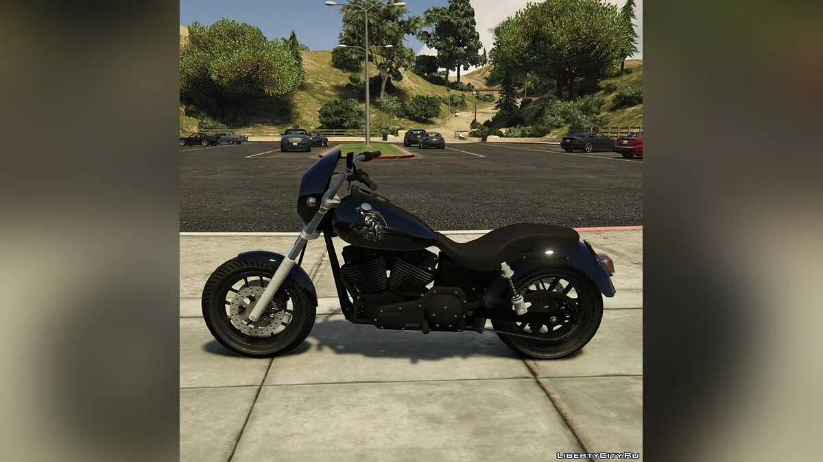 Мотоцикл Jax's Dyna - сыны анархии / GTA 5