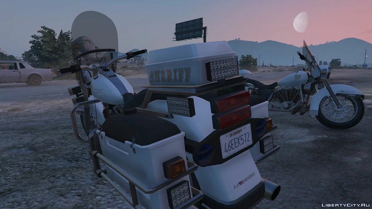 LSSD Motorbike (Vanilla) / GTA 5