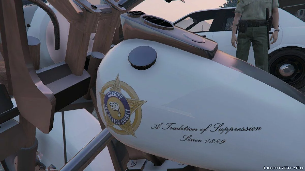 LSSD Motorbike (Vanilla) / GTA 5