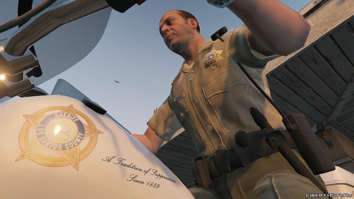 LSSD Motorbike (Vanilla) / GTA 5
