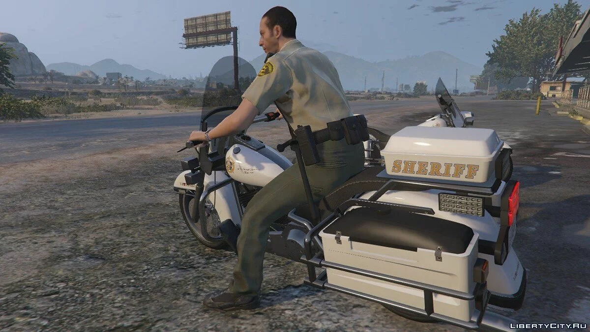 LSSD Motorbike (Vanilla) / GTA 5
