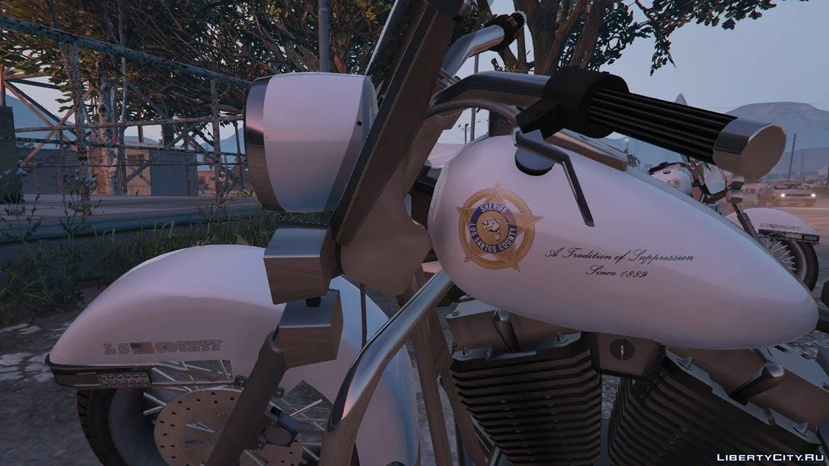 LSSD Motorbike (Vanilla) / GTA 5