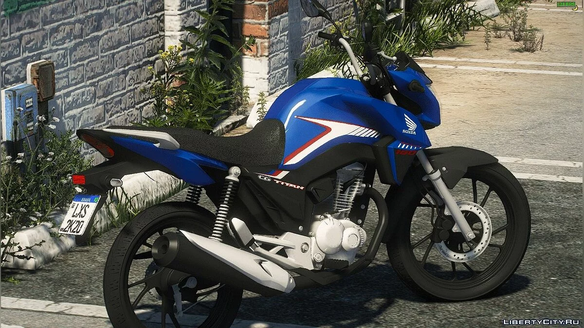 CG TITAN 160 2018 [ Add-on | FiveM | Digital Dials] 1 / GTA 5