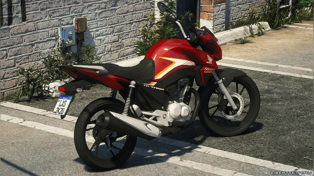 CG TITAN 160 2018 [ Add-on | FiveM | Digital Dials] 1 / GTA 5