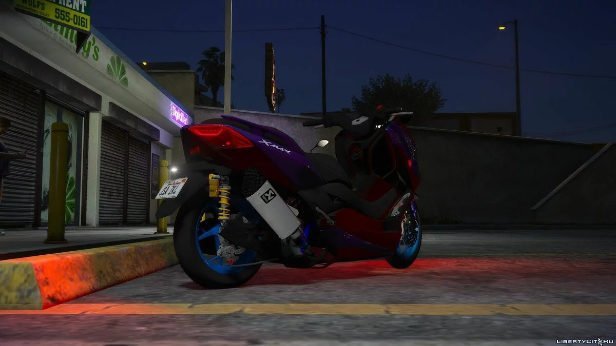 2019 Yamaha XMAX 300 [Addon/Extra Part/Realistic Handling/Unlocked/FIVEM] 1.0 / GTA 5