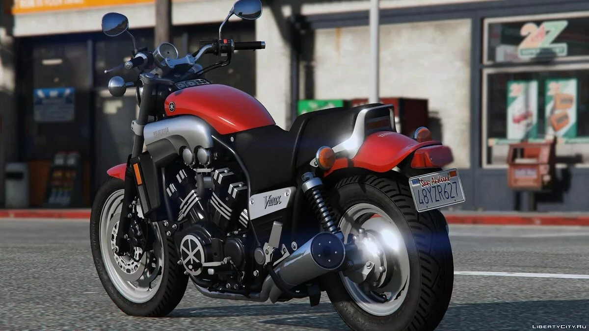 YAMAHA VMAX [Add-On] 1.0 / GTA 5