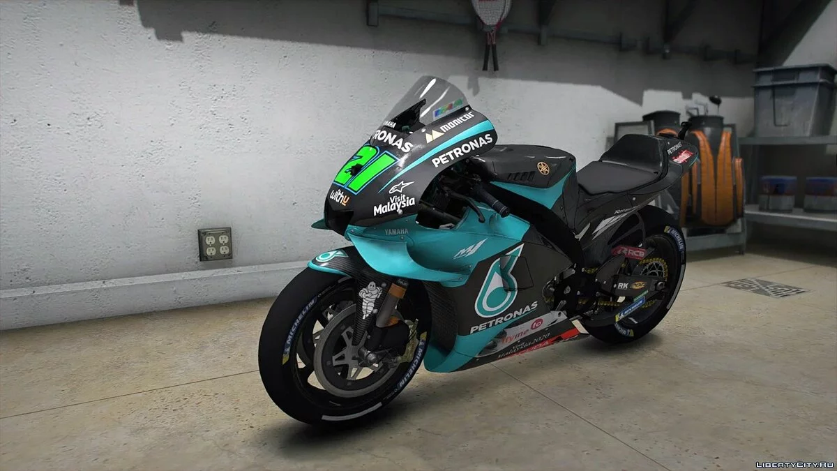 Yamaha YZR-M1 2019 Franco Morbidelli MotoGP / GTA 5