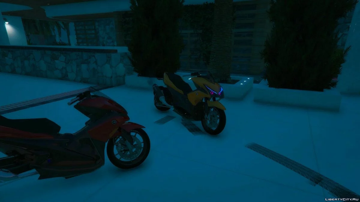 Yamaha Aerox 155 Drag [Add-On] 1.1 / GTA 5