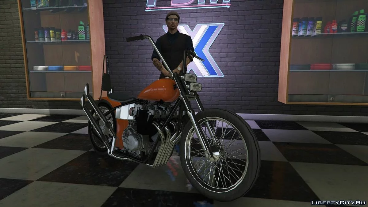 Honda CB750 Chopper [Add-On | Template] 1.2 / GTA 5