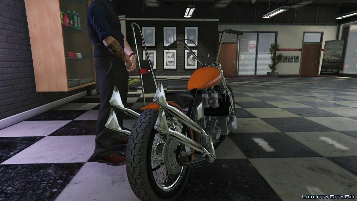 Honda CB750 Chopper [Add-On | Template] 1.2 / GTA 5