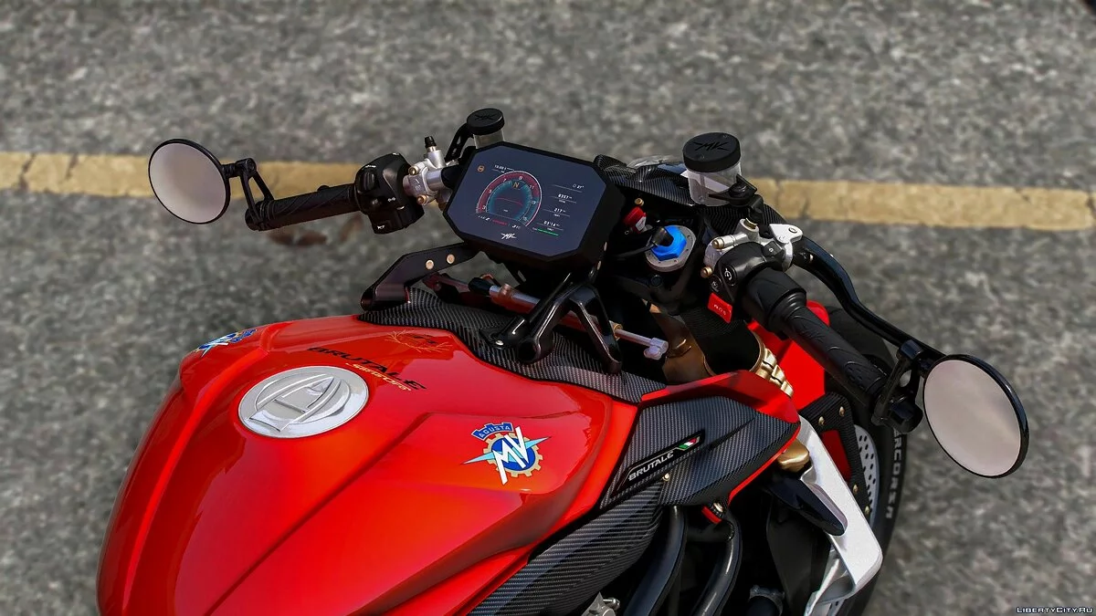 2019 MV Agusta Brutale 1000 Serie Oro v1.0 / GTA 5