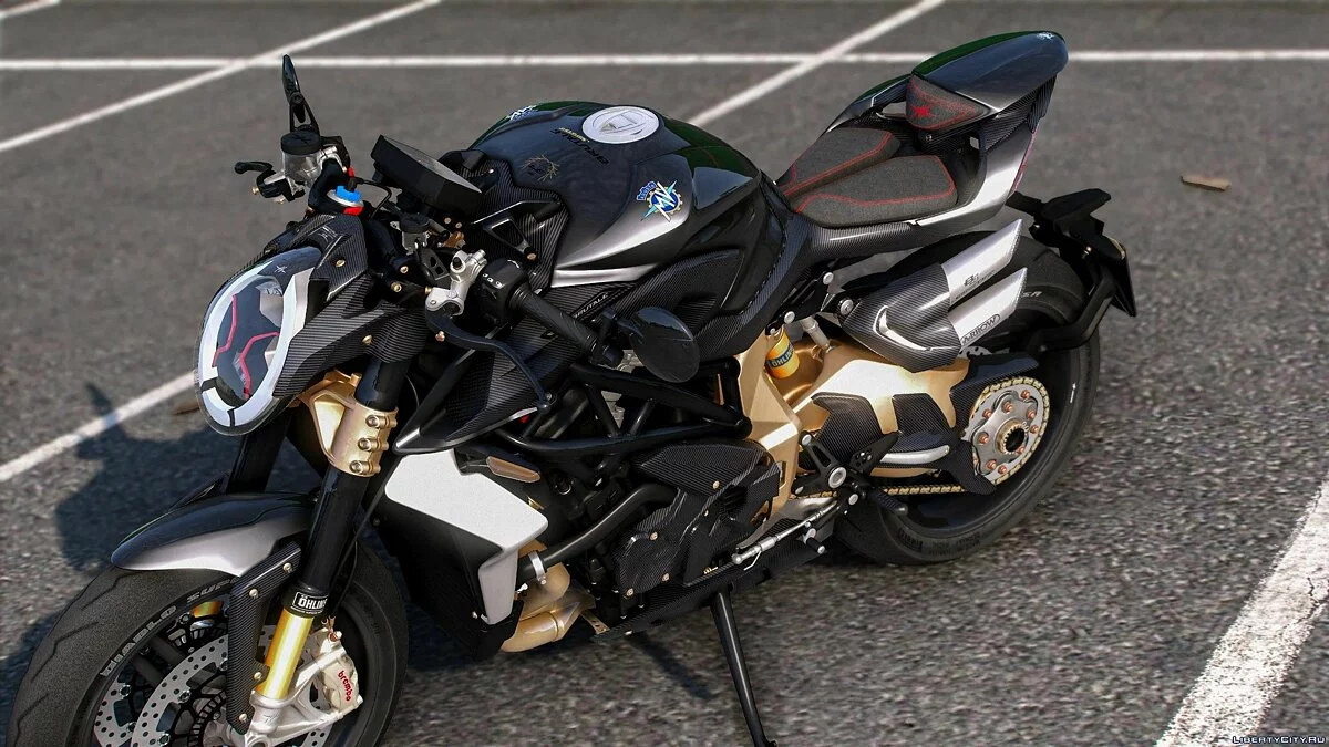 2019 MV Agusta Brutale 1000 Serie Oro v1.0 / GTA 5
