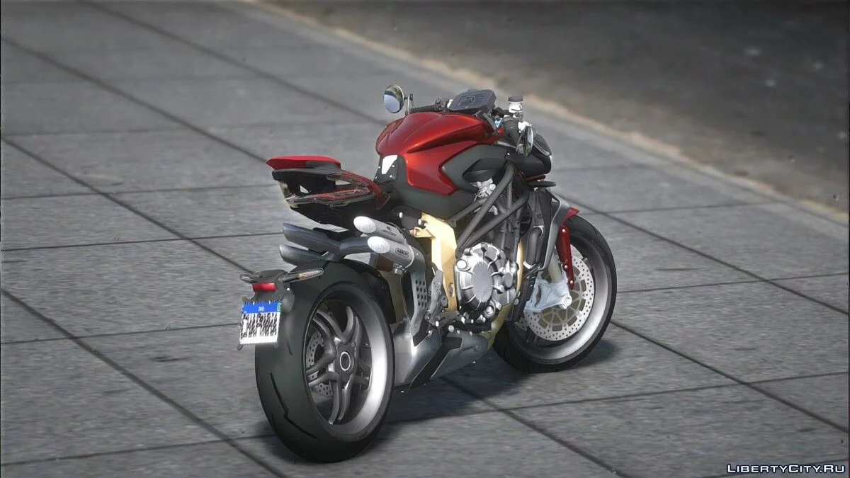 2019 MV Agusta Brutale 1000 Serie Oro v1.0 / GTA 5