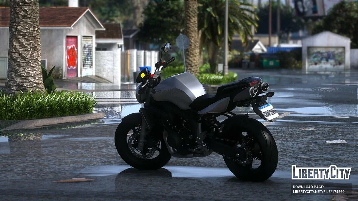Yamaha Fazer 600 2008 v1.0 / GTA 5