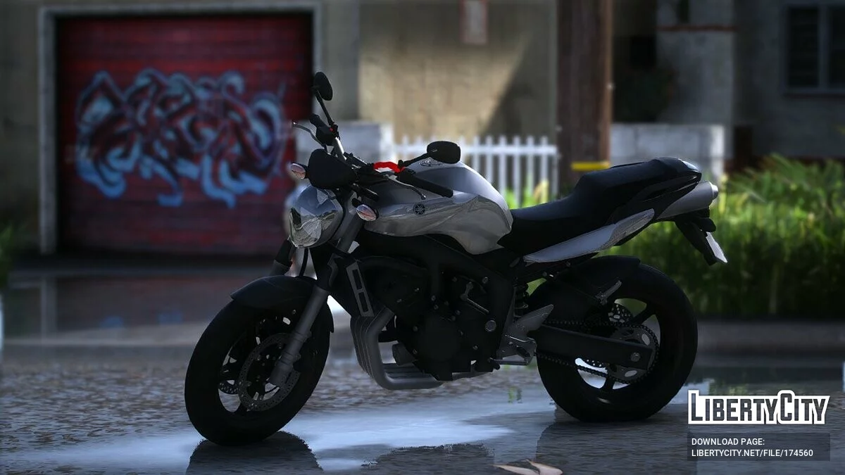 Yamaha Fazer 600 2008 v1.0 / GTA 5