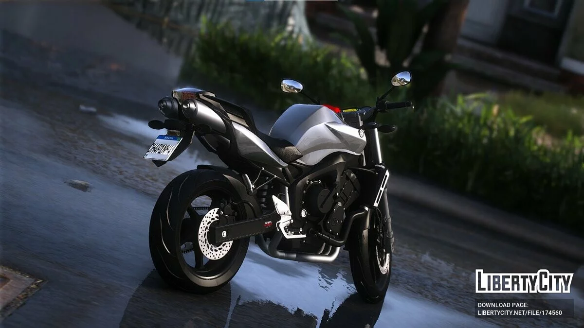Yamaha Fazer 600 2008 v1.0 / GTA 5