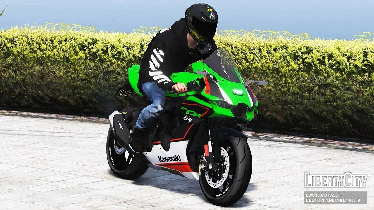 2022 Kawasaki Ninja ZX10 R v1.0 / GTA 5