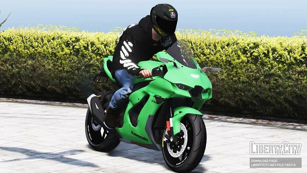 2022 Kawasaki Ninja ZX10 R v1.0 / GTA 5