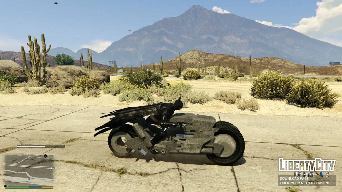 Bat Bike из The Flash [Add-On] 0.1 / GTA 5