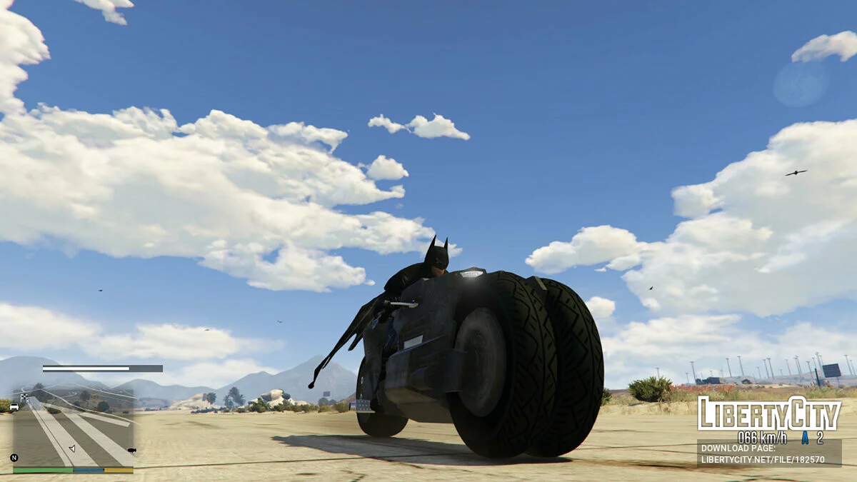 Bat Bike из The Flash [Add-On] 0.1 / GTA 5