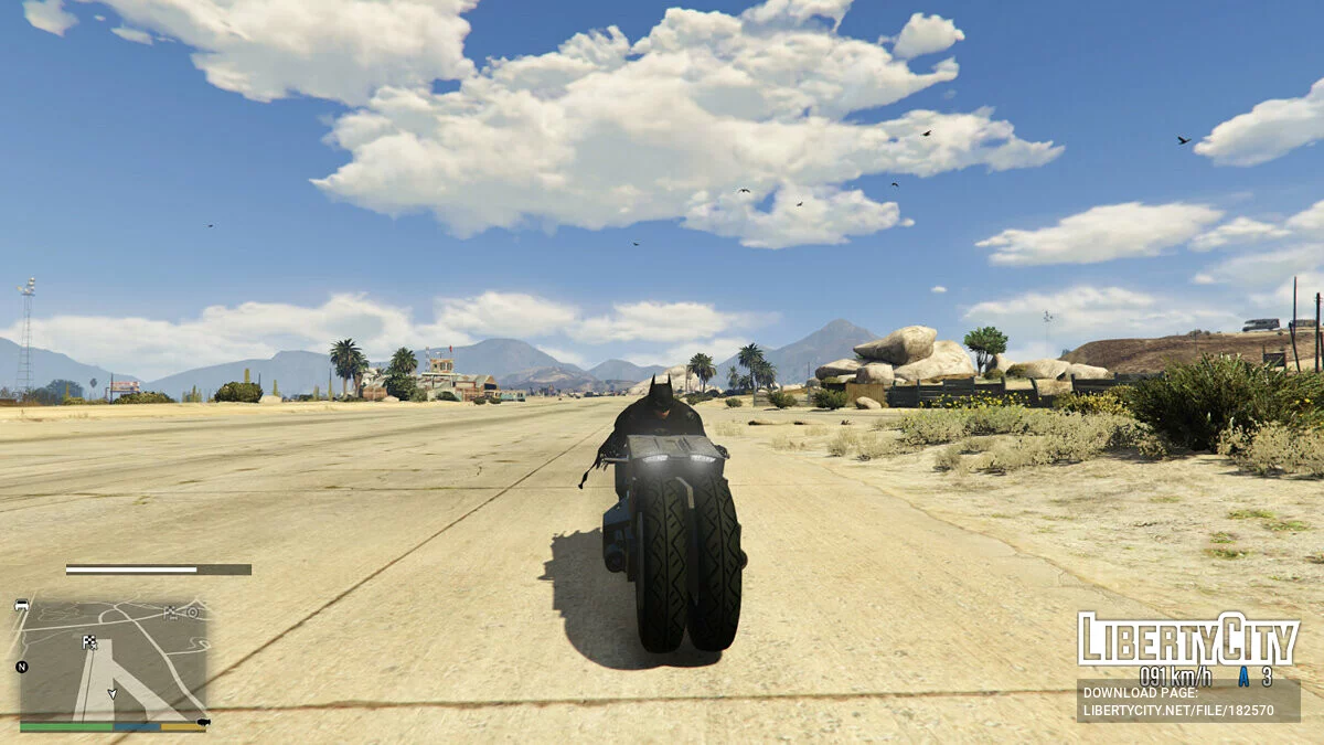 Bat Bike из The Flash [Add-On] 0.1 / GTA 5