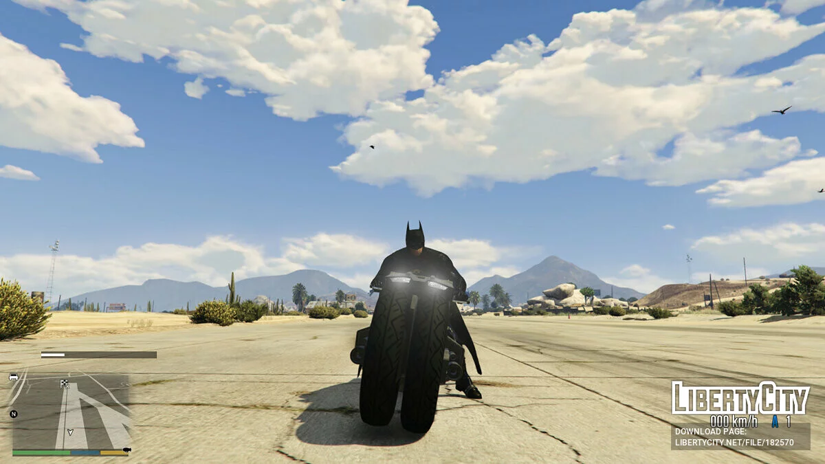 Bat Bike из The Flash [Add-On] 0.1 / GTA 5