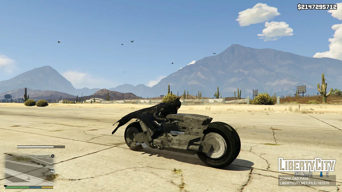 Bat Bike из The Flash [Add-On] 0.1 / GTA 5
