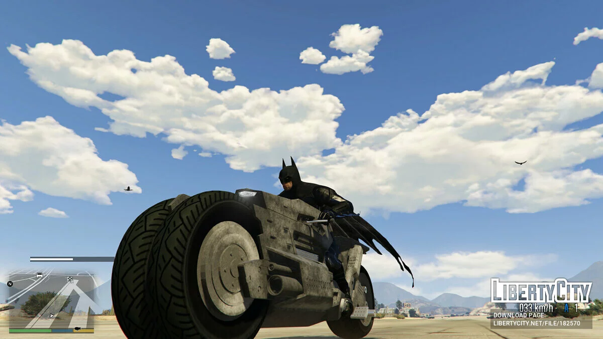 Bat Bike из The Flash [Add-On] 0.1 / GTA 5