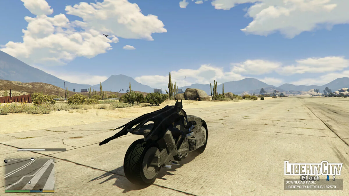 Bat Bike из The Flash [Add-On] 0.1 / GTA 5