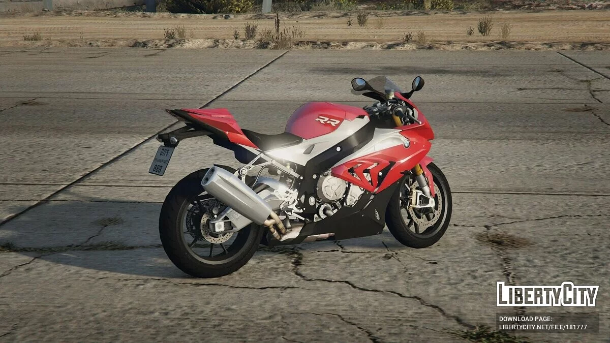 BMW S1000RR 2017 RED [Add-On] 1.0 / GTA 5