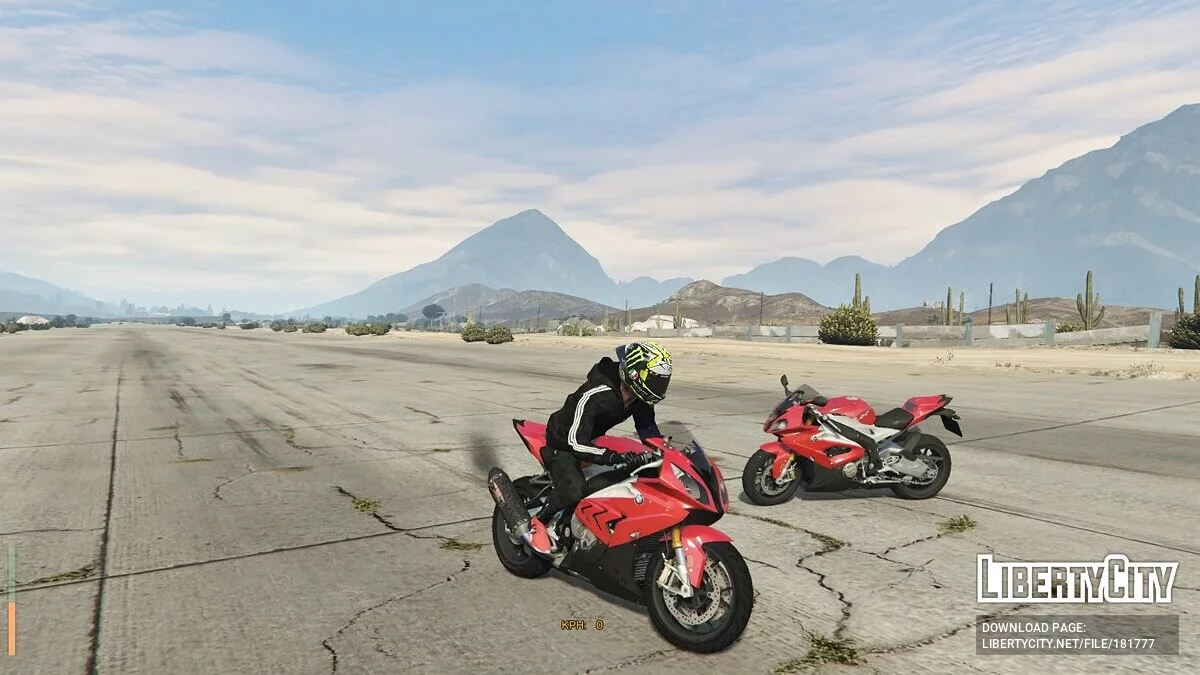 BMW S1000RR 2017 RED [Add-On] 1.0 / GTA 5