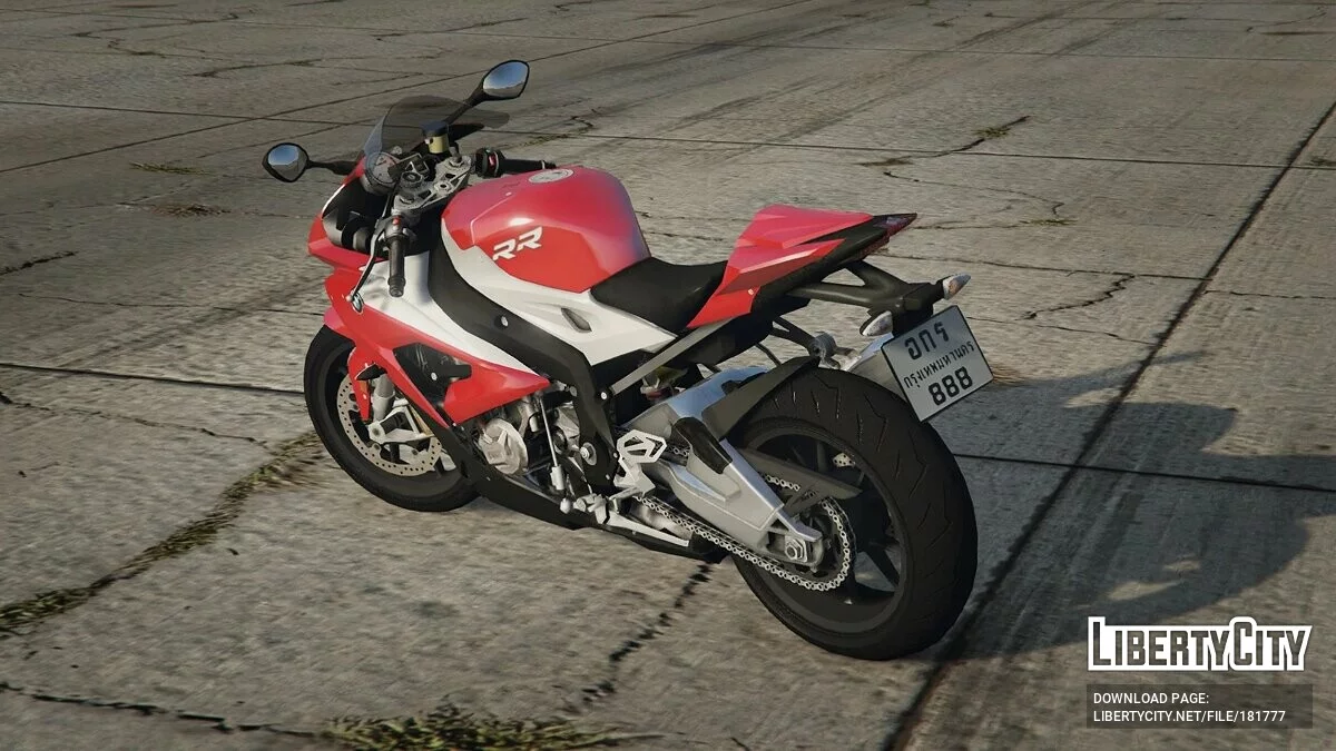 BMW S1000RR 2017 RED [Add-On] 1.0 / GTA 5