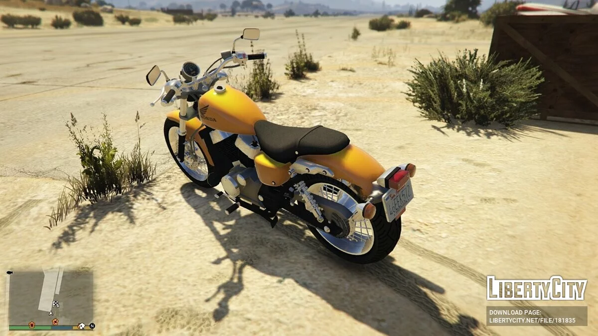 Honda Shadow RS 2010 [Add-On] 0.1 / GTA 5