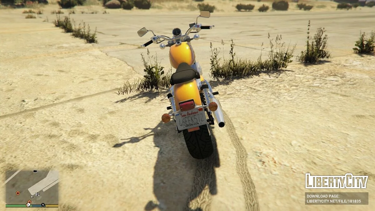 Honda Shadow RS 2010 [Add-On] 0.1 / GTA 5