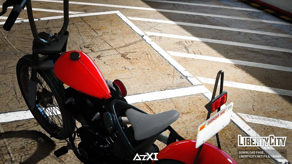 Harley Davision Twin Cam Custom [Add-On / FiveM] 1.0 / GTA 5