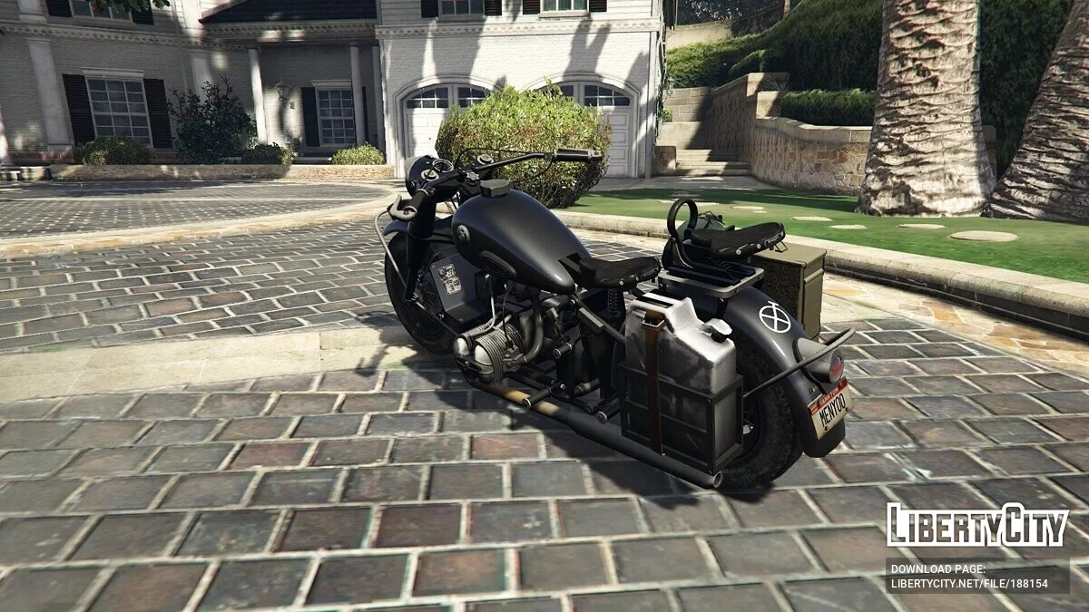 BMW R-75 War Edition v1.0.0 / GTA 5