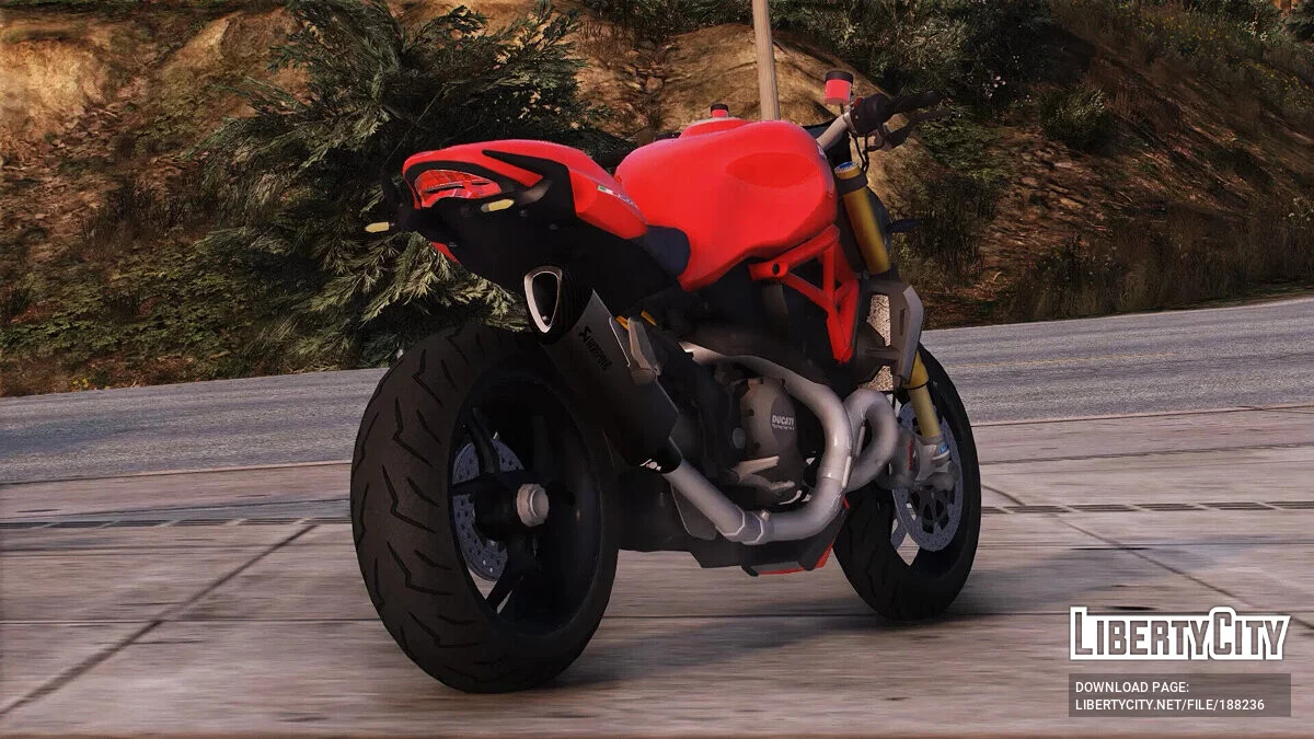 Ducati Monster 1200 S v1.1 / GTA 5