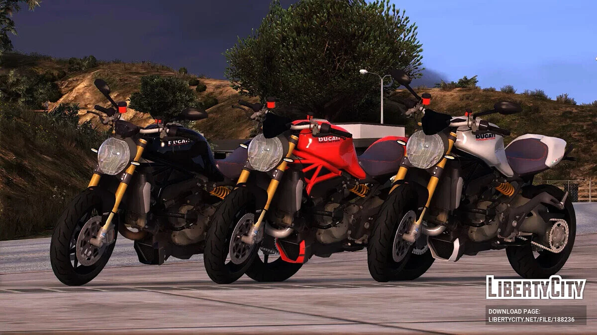 Ducati Monster 1200 S v1.1 / GTA 5