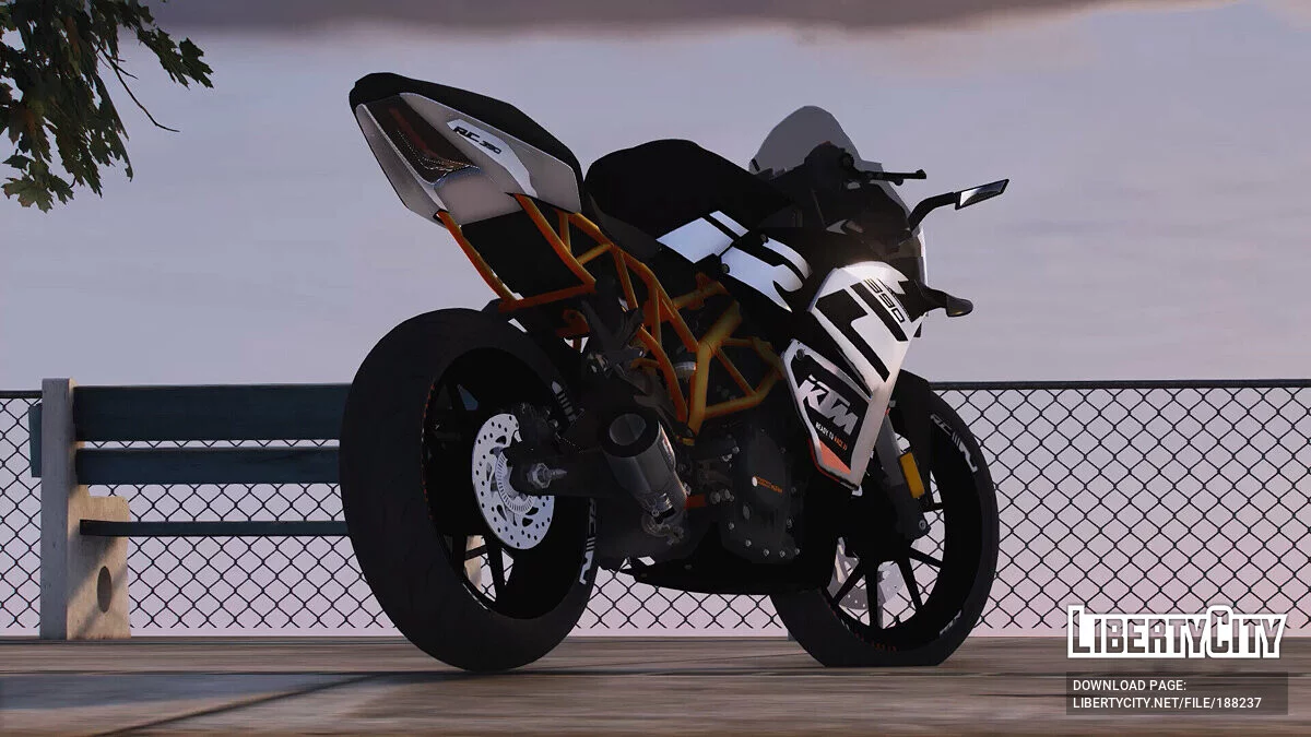 KTM RC 390 2021 BS6 (BLACK) v1.1 / GTA 5