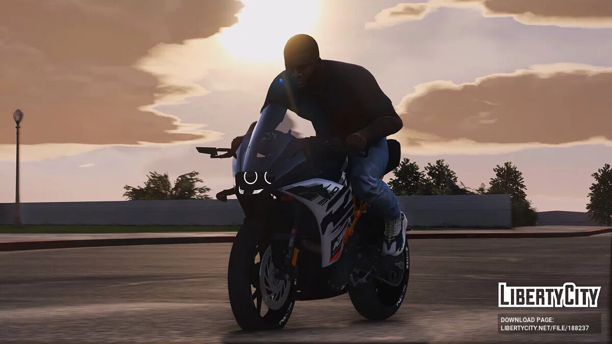 KTM RC 390 2021 BS6 (BLACK) v1.1 / GTA 5