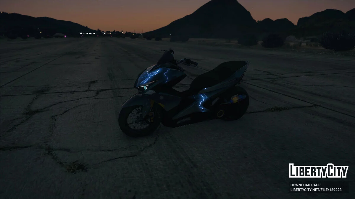 Aerox 155 Thunder Editon v1.0 / GTA 5