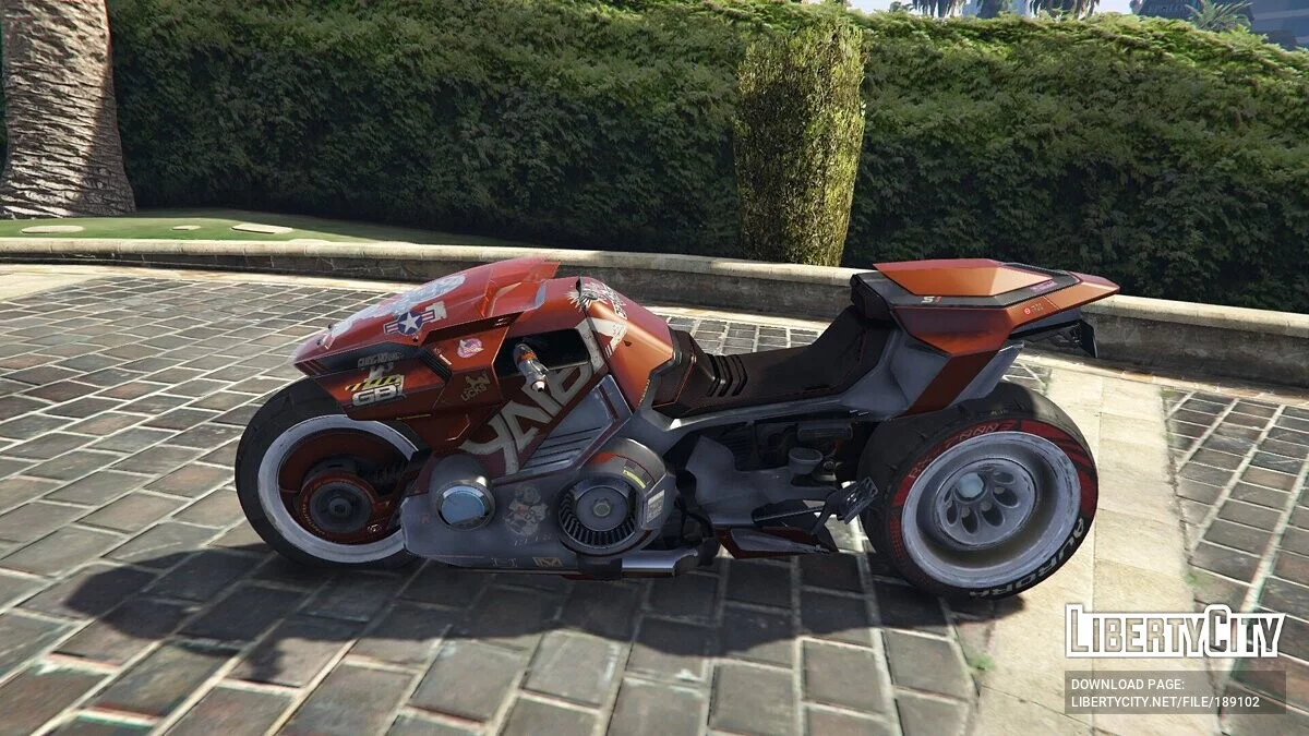 Yaiba Kusanagi CT-3X 2075 Motorcycle Cyberpunk 2077 / GTA 5